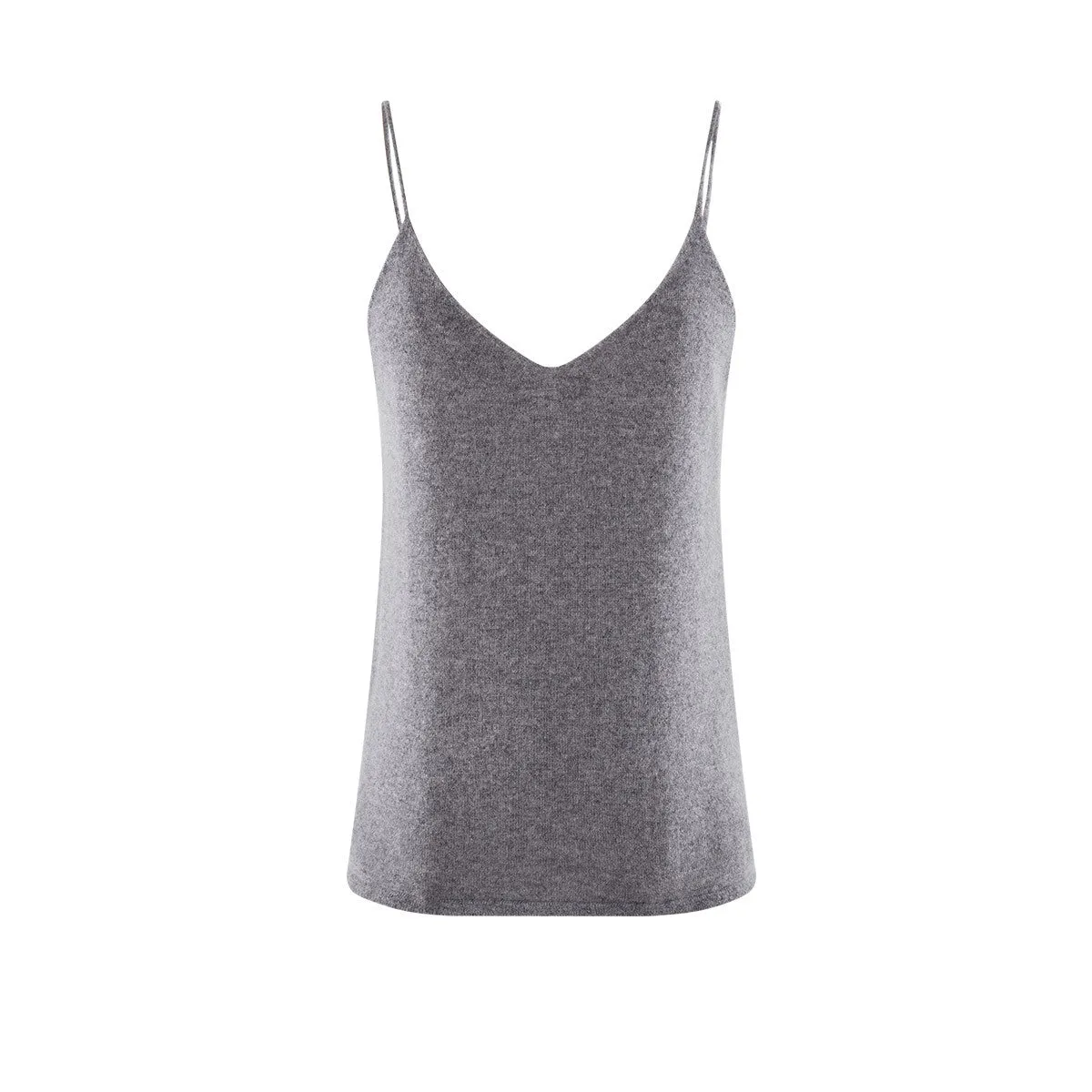 100% Cashmere Elegant V-Neck Camisole