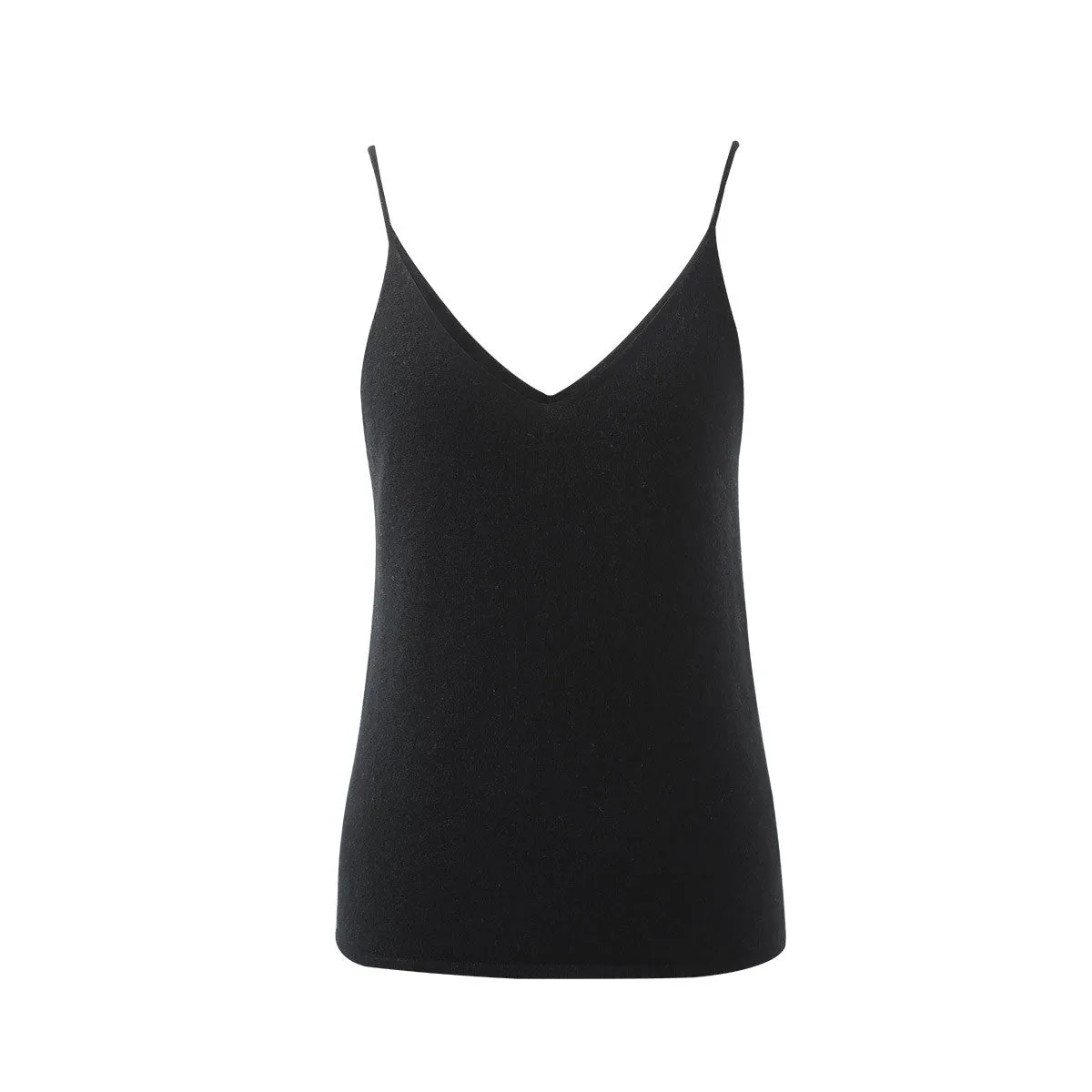 100% Cashmere Elegant V-Neck Camisole