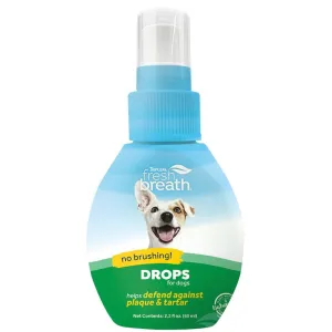 15% OFF: Tropiclean Fresh Breath Drops For Dogs 65ml