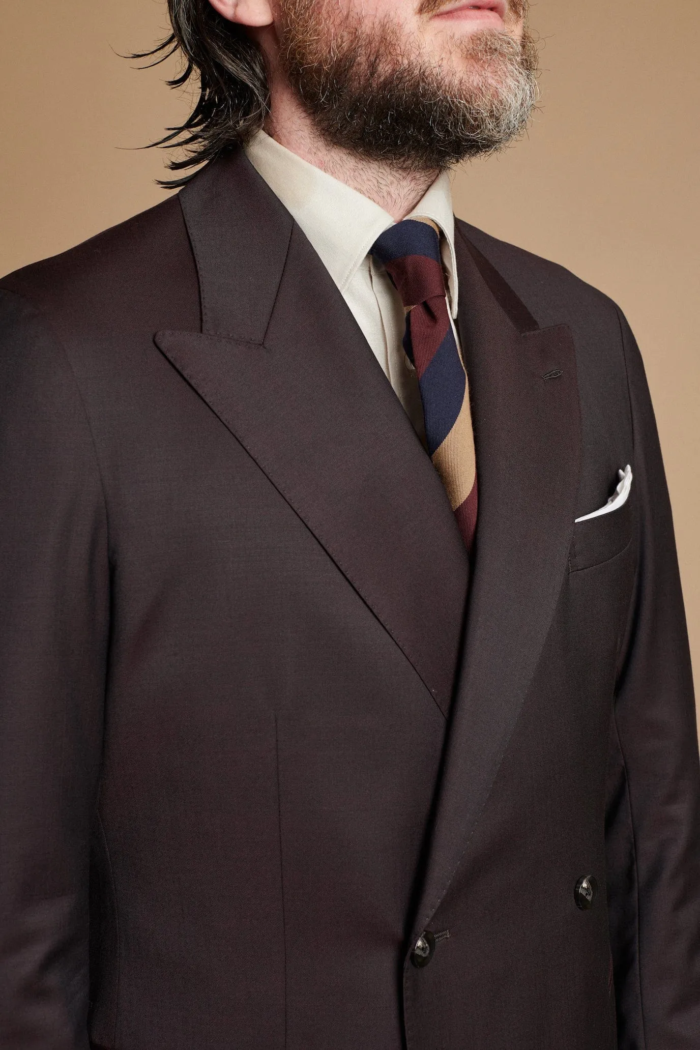 4-Season Wool Blend Suit