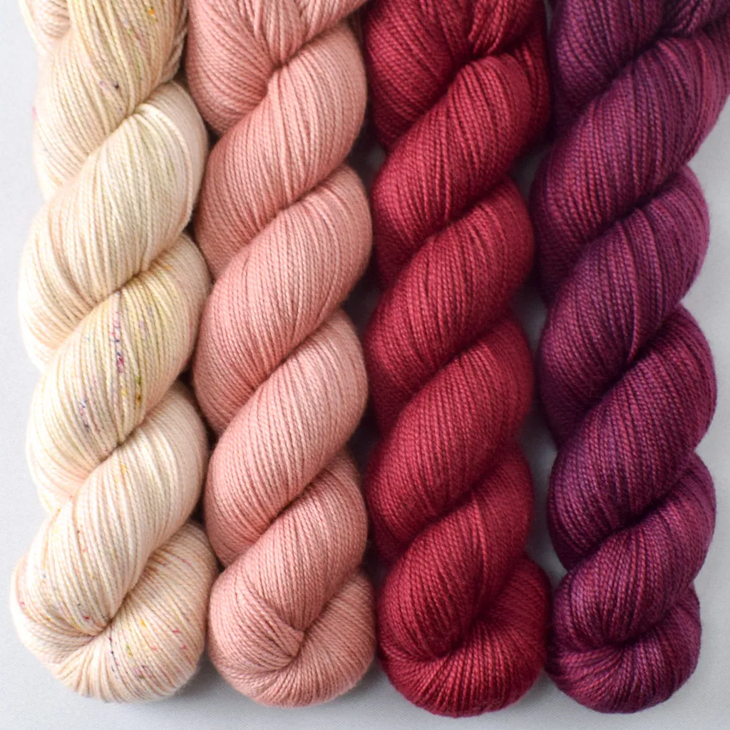 Adobe, Devotion, Kobold, Sparkling Sand - Yummy 2-Ply Quartet - Babette