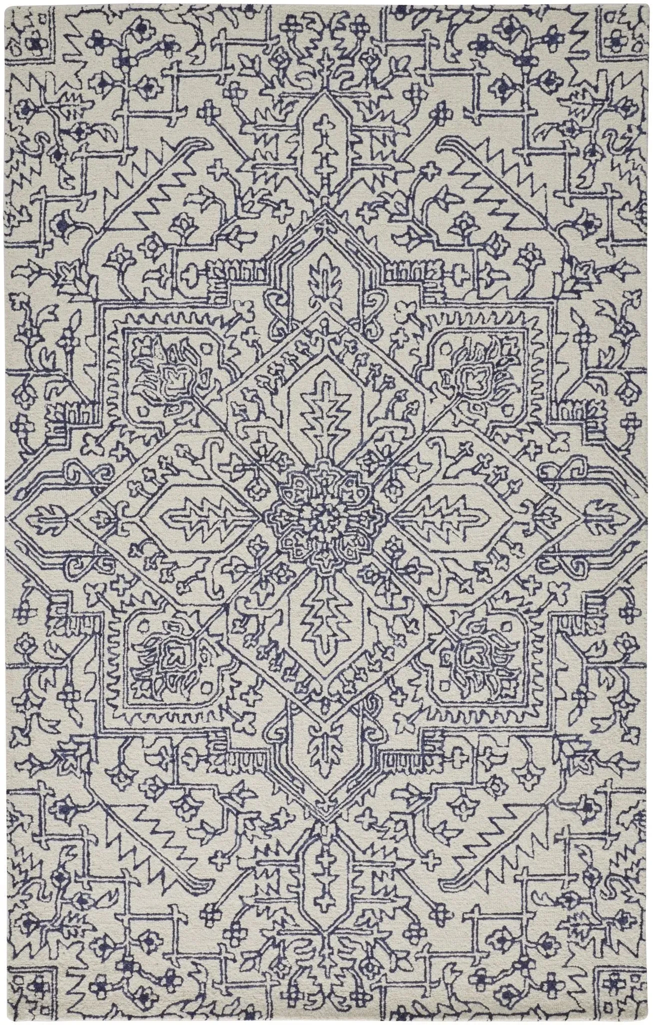 Belfort 8698778F Ivory/Blue Rug