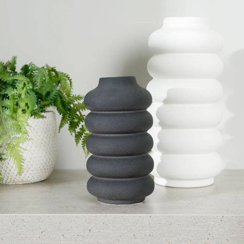 Black Bubble Vase - 19.5cm