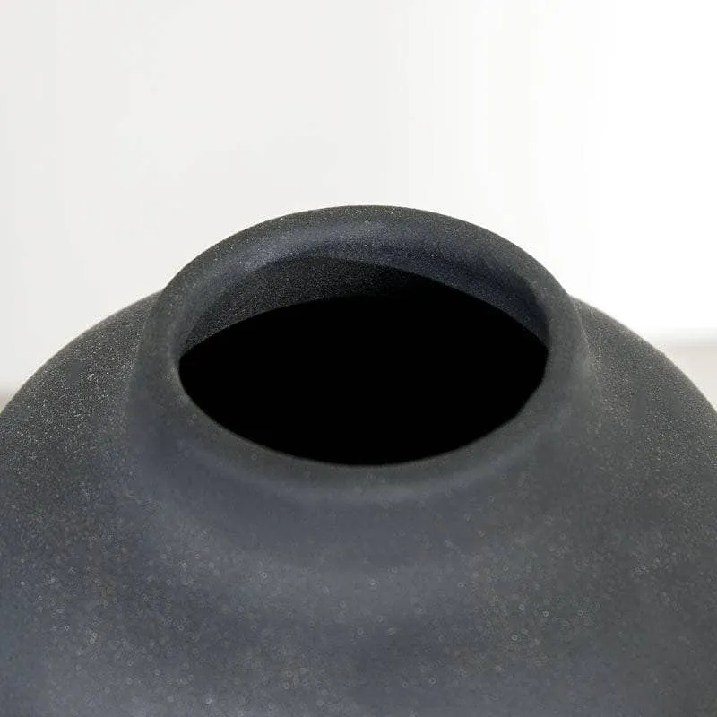 Black Bubble Vase - 19.5cm