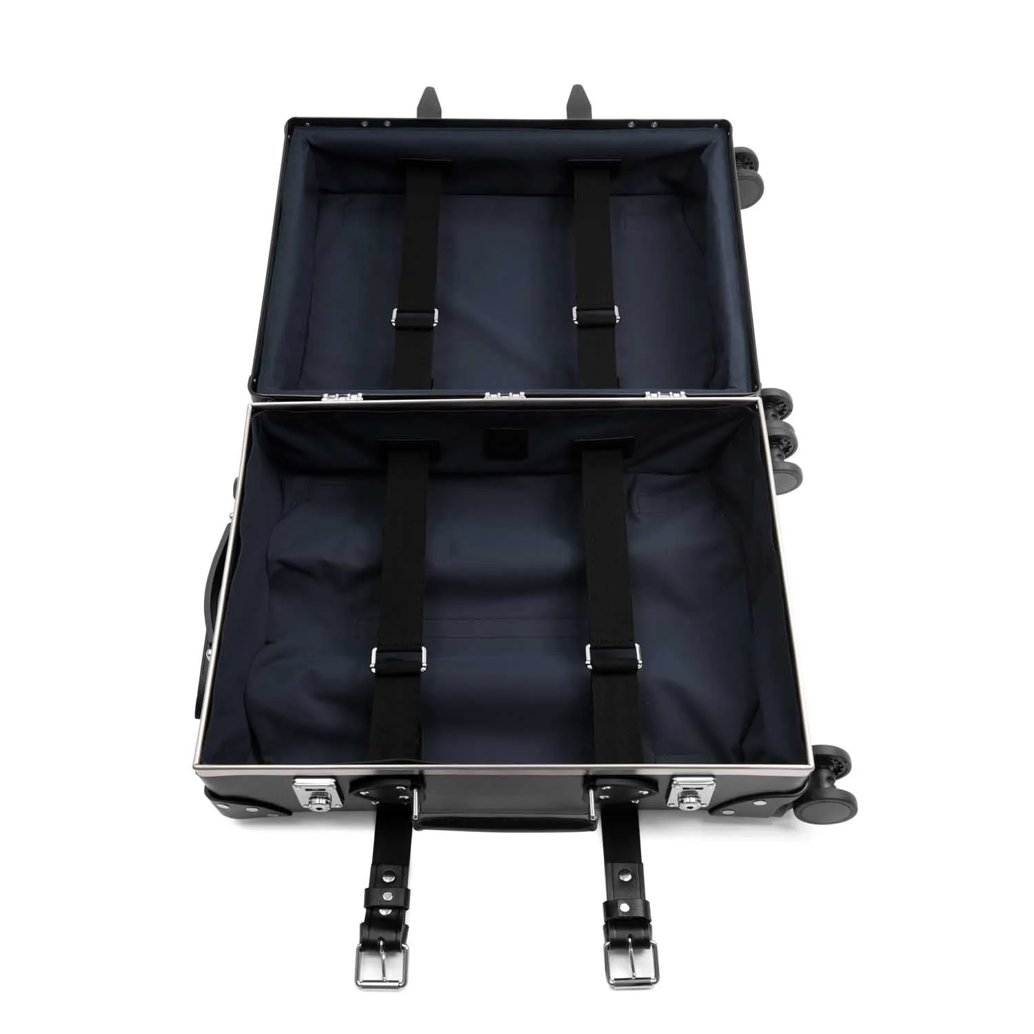 Centenary · Carry-On - 4 Wheels | Black/Black/Chrome