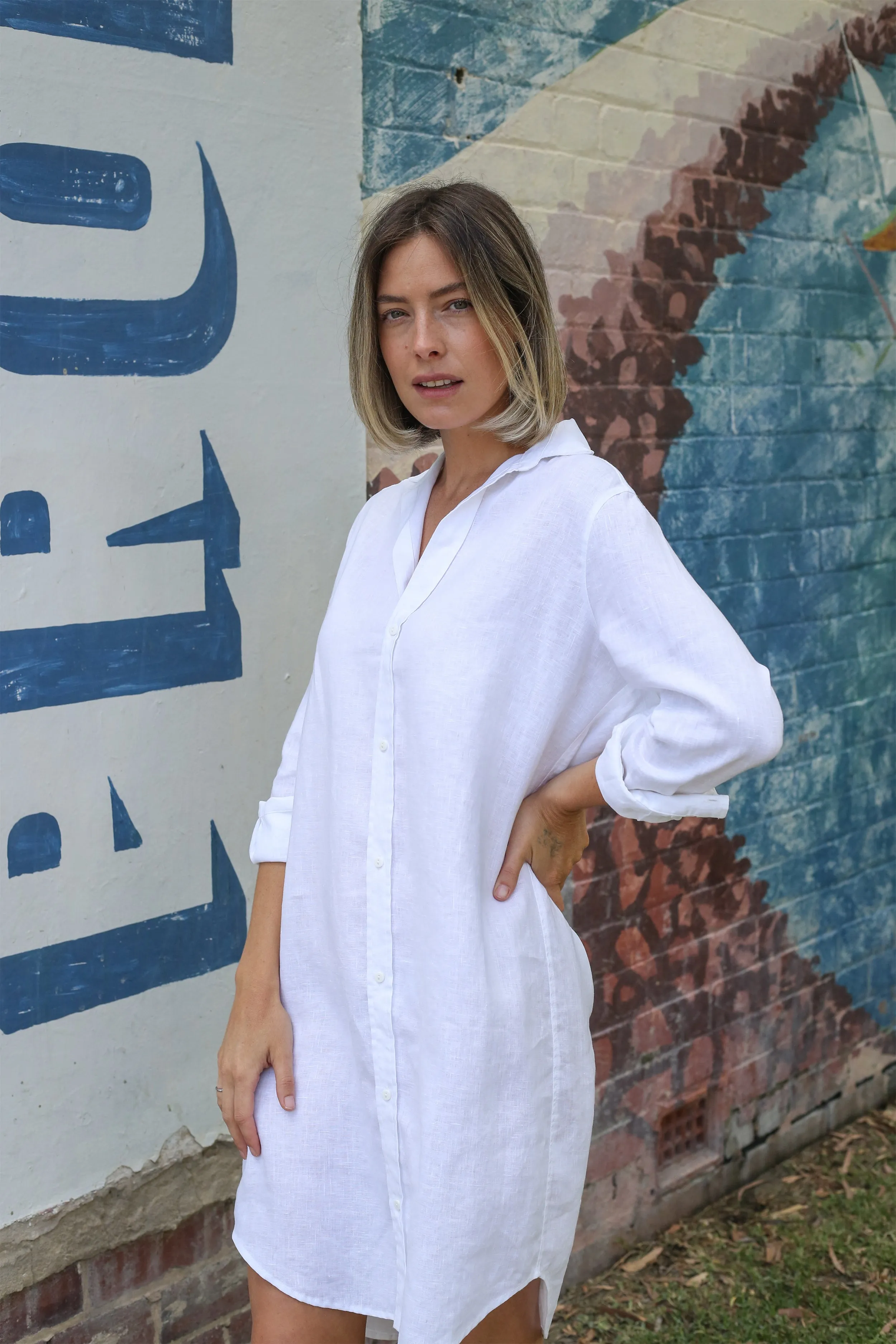 Cottesloe Dress | White