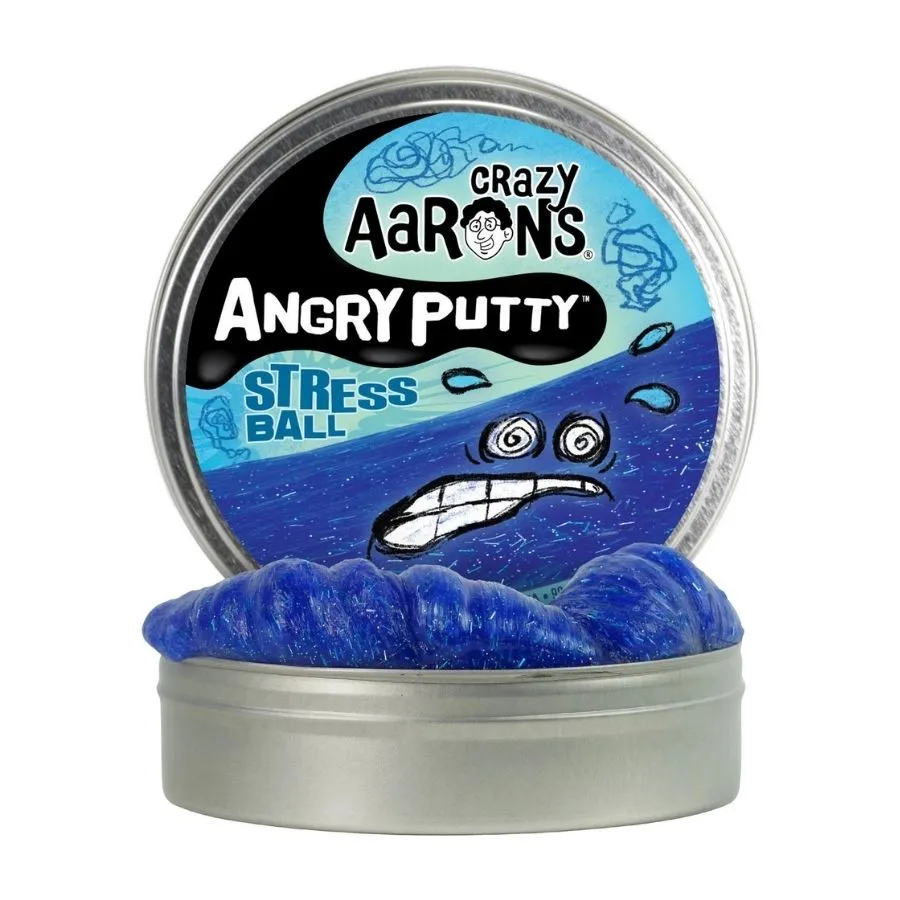 Crazy Aaron's Thinking Putty - Angry Putty: Stress Ball