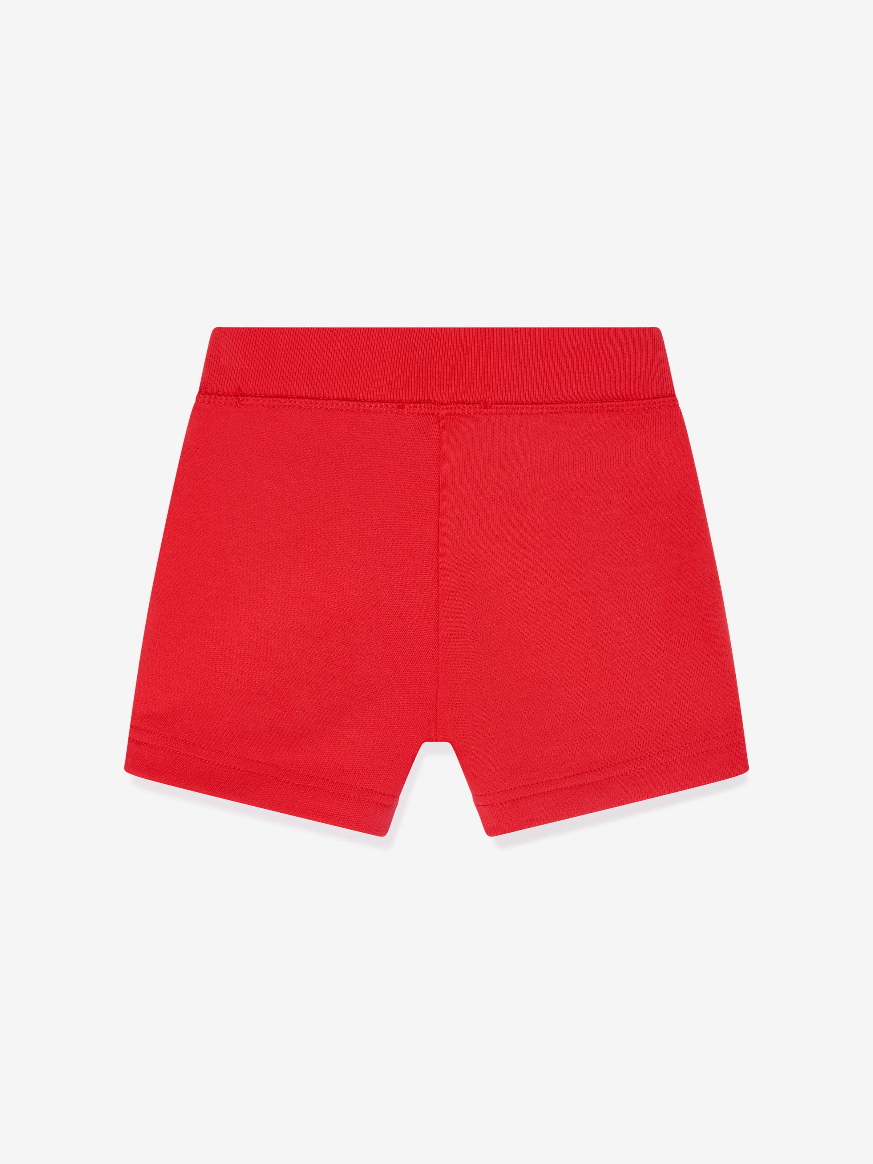 Dsquared2 Baby Logo Shorts in Red