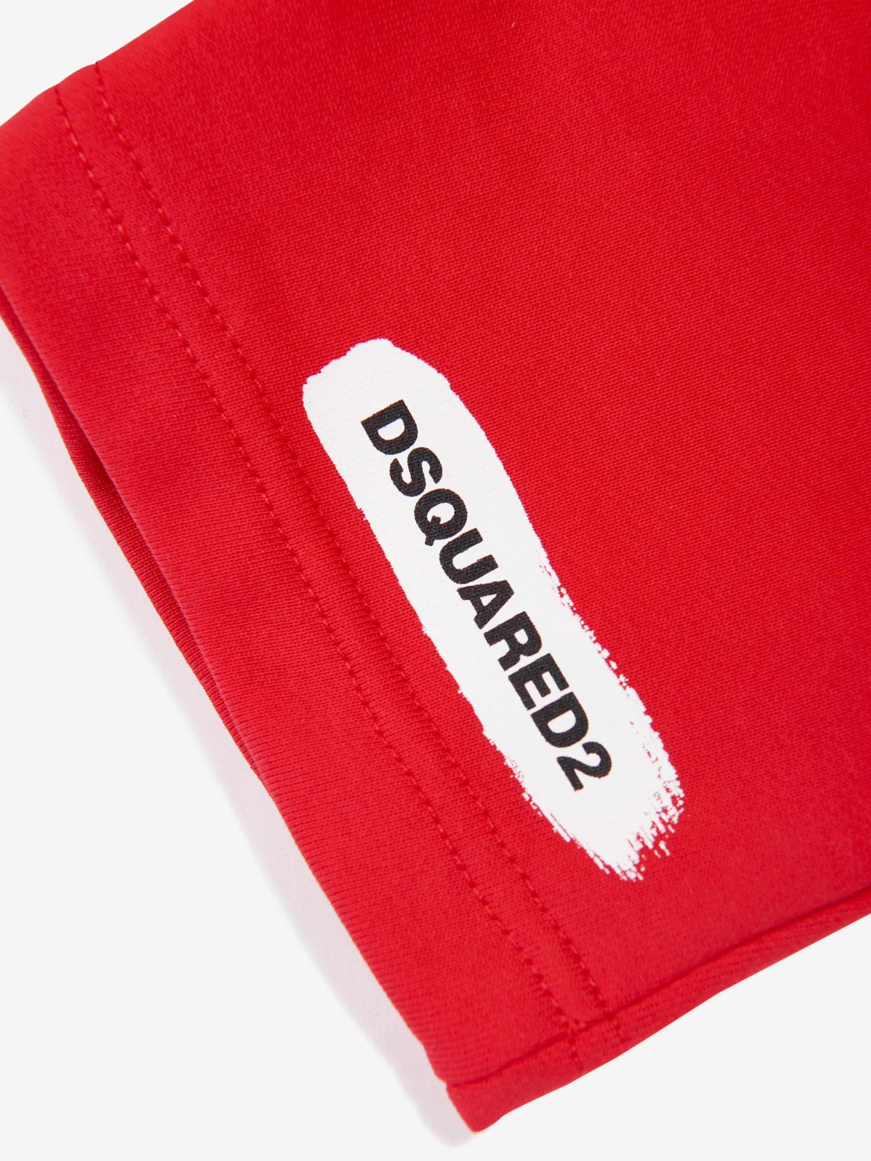 Dsquared2 Baby Logo Shorts in Red