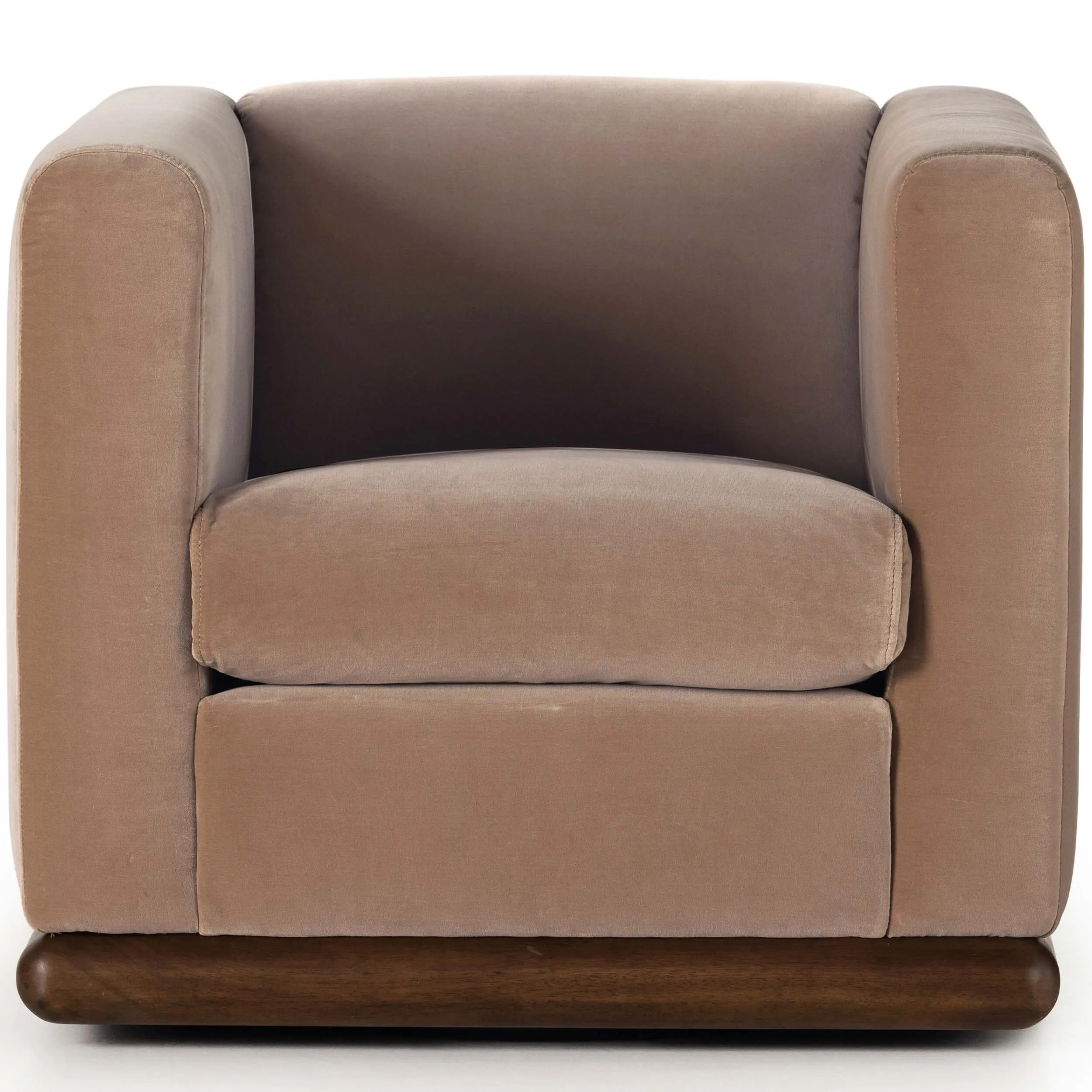 Elizabeth Swivel Chair, Surrey Taupe