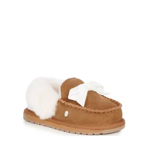 EMU Kids Karoly Wool Slipper Chestnut Tan