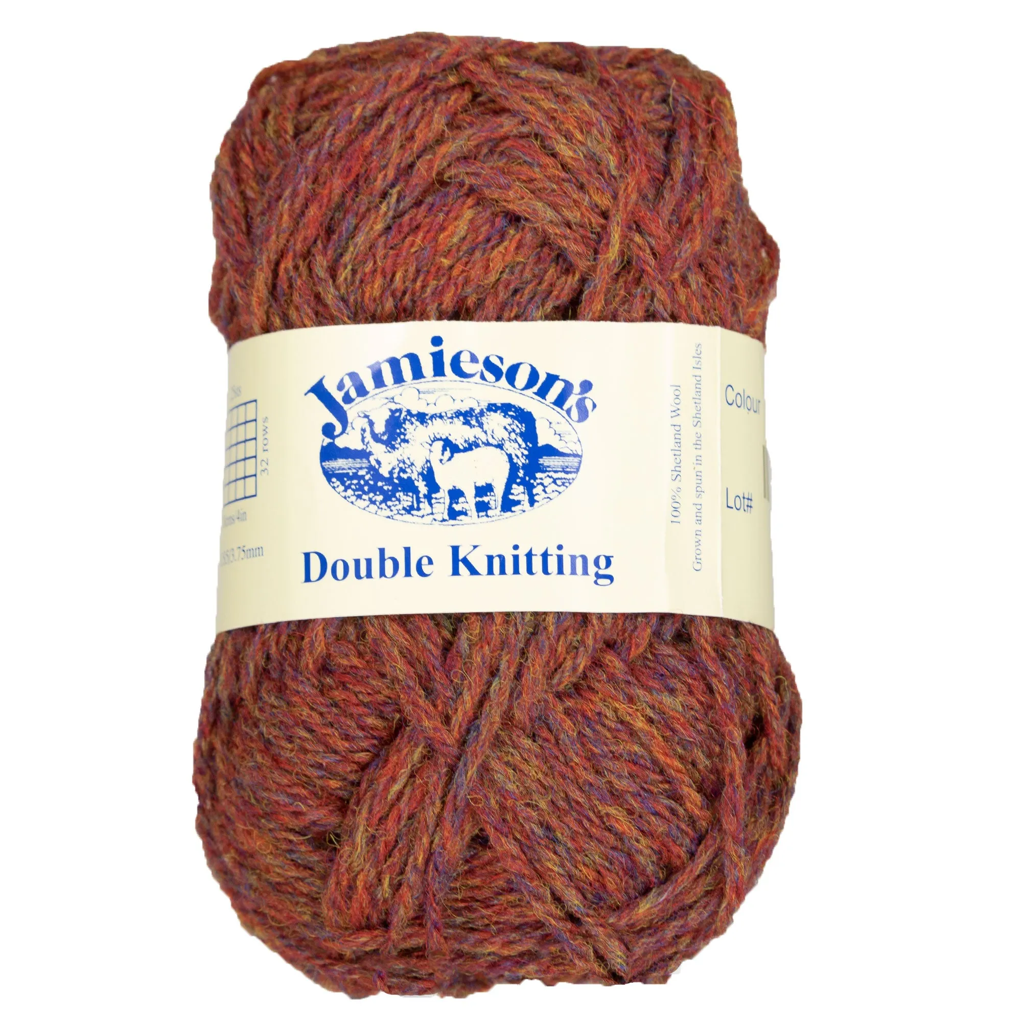 Jamieson's of Shetland Double Knitting Yarn - 261 Paprika