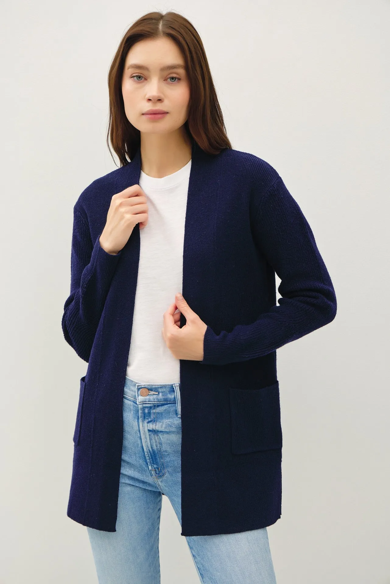 Jayna Ribbed Open Cardigan- 2 Colors!