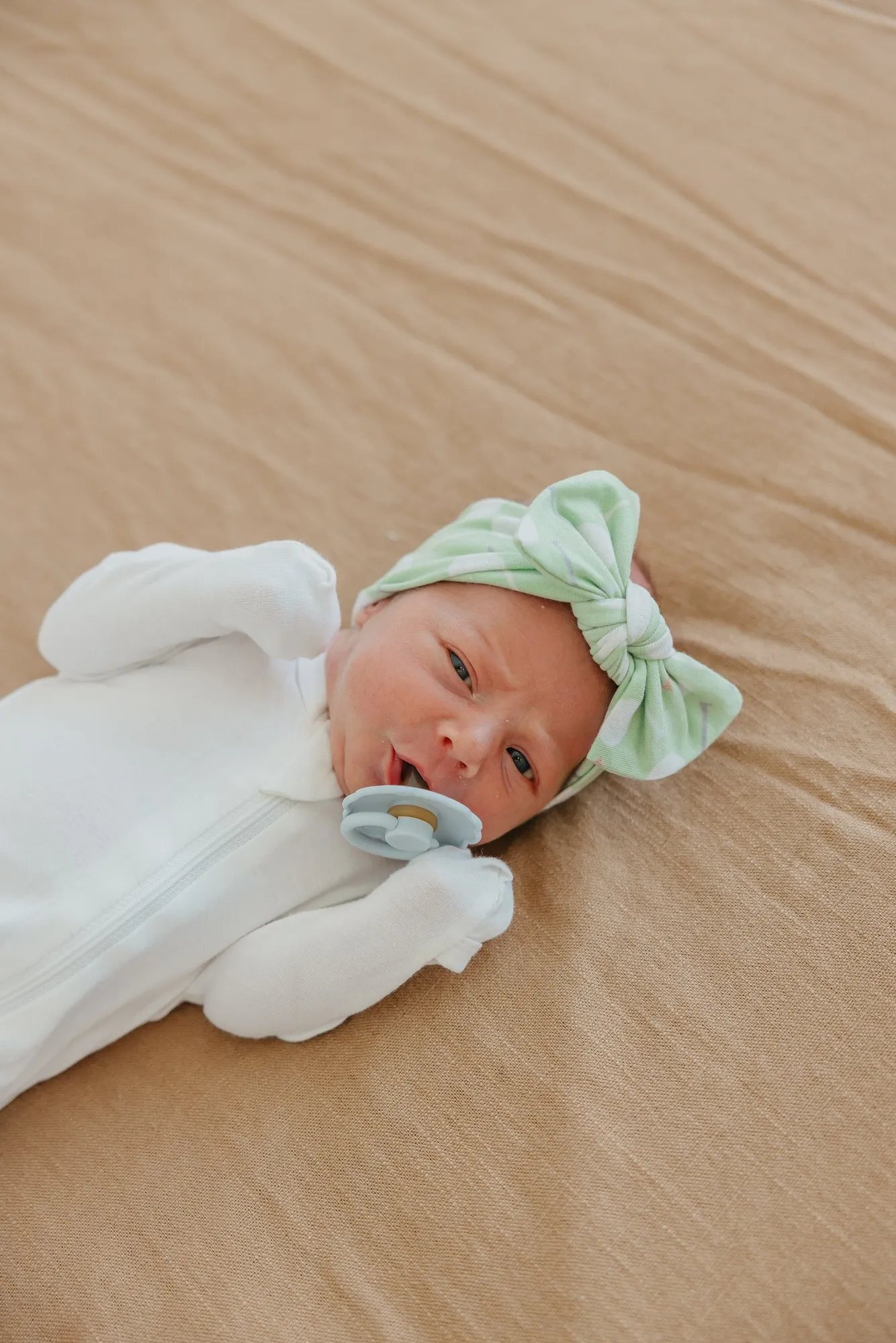 Knit Headband Bow - Bogey