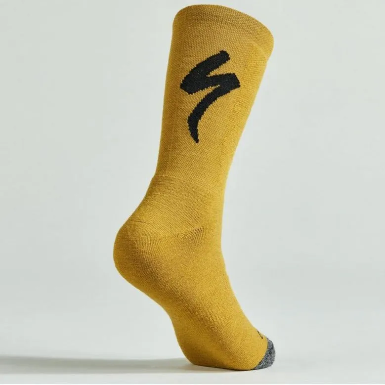 Merino Deep Winter Tall Logo Socks