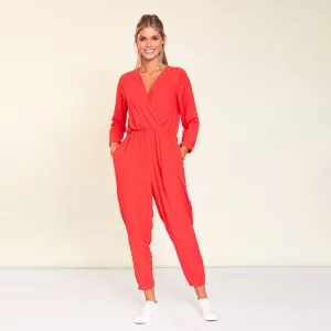 Morgan Jumpsuit (Red)