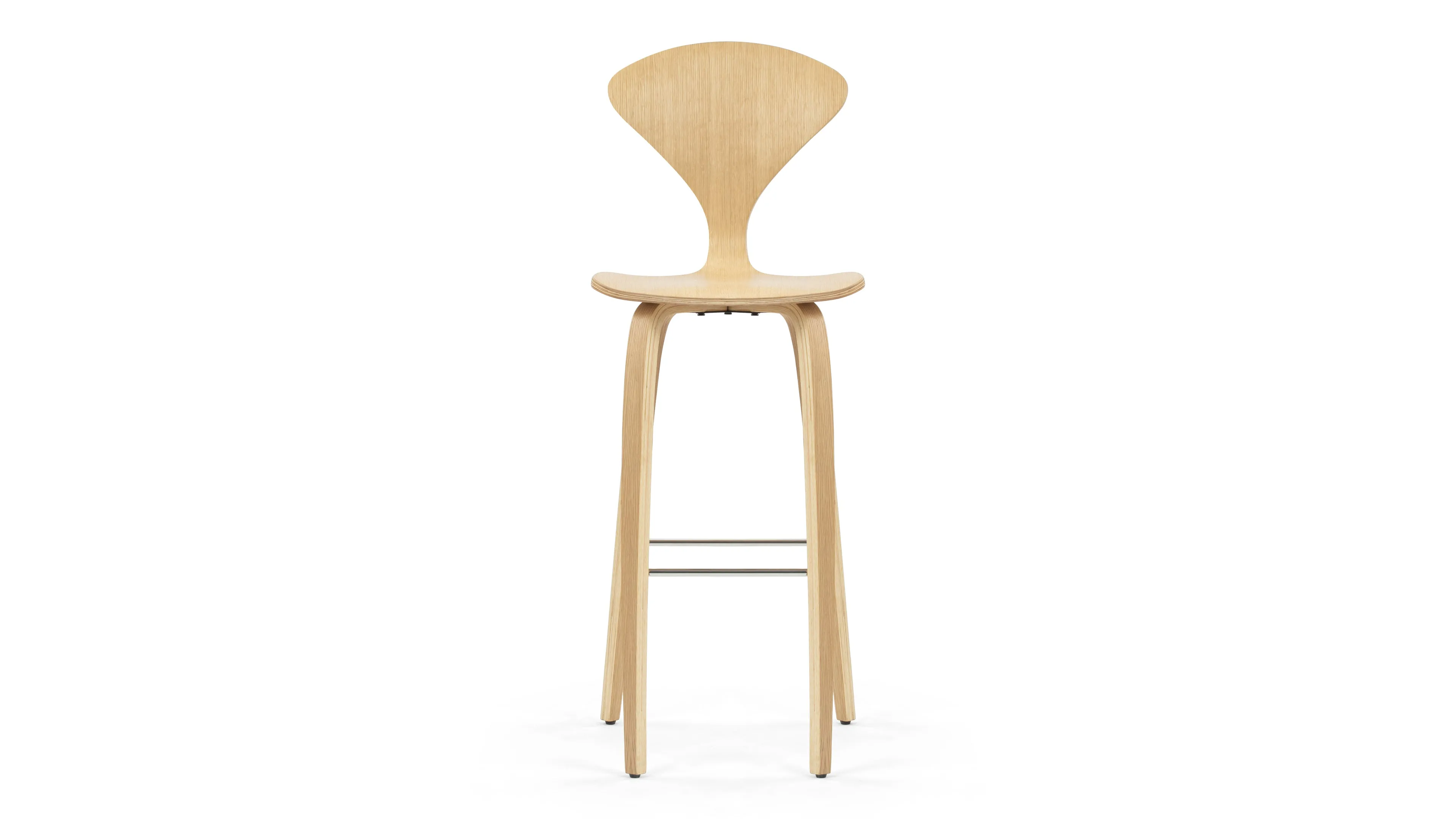 Norman - Norman Bar Stool, Oak, 29.5" Seat Height