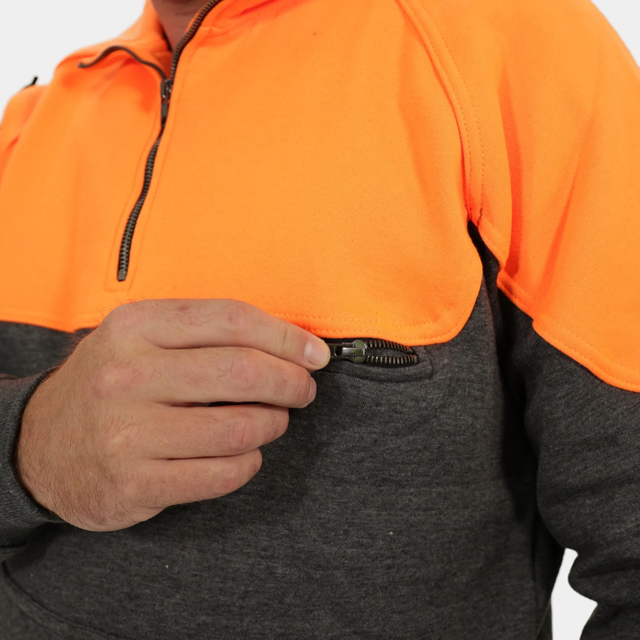 Peak Quarter Zip Sweater