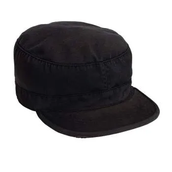 Solid Vintage Style Fatigue Cap