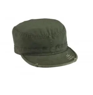 Solid Vintage Style Fatigue Cap