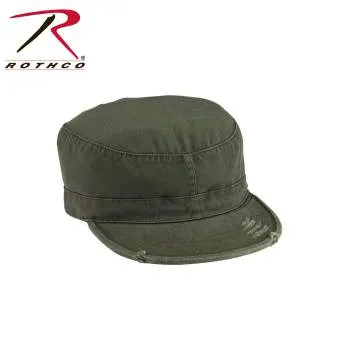 Solid Vintage Style Fatigue Cap