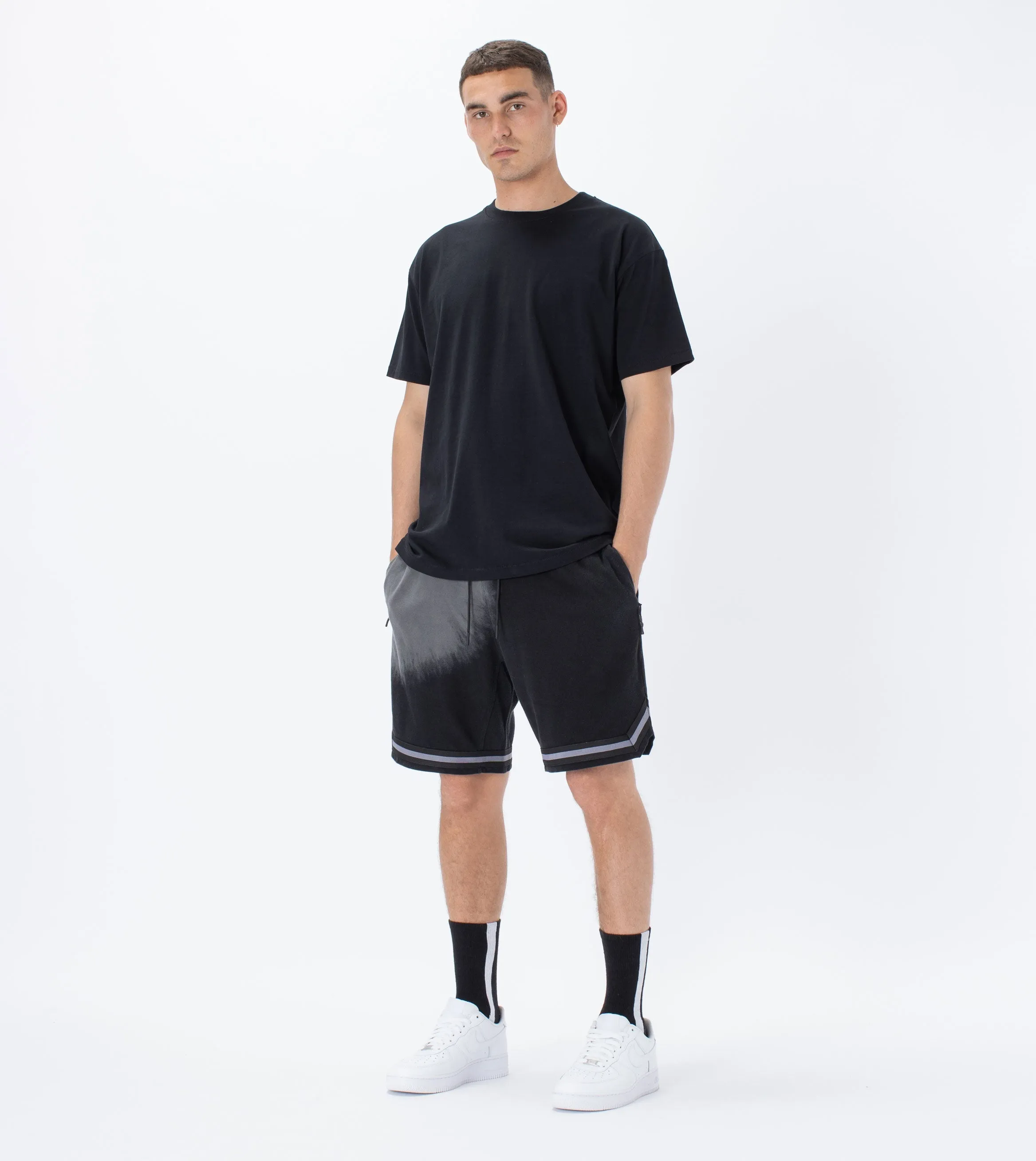 Spill Pique Basketball Short GD Black