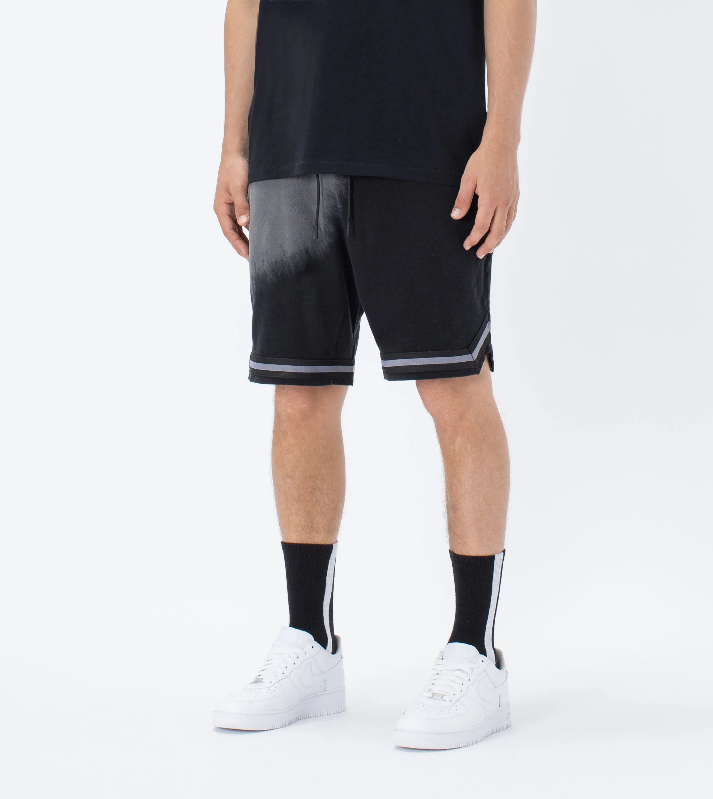 Spill Pique Basketball Short GD Black