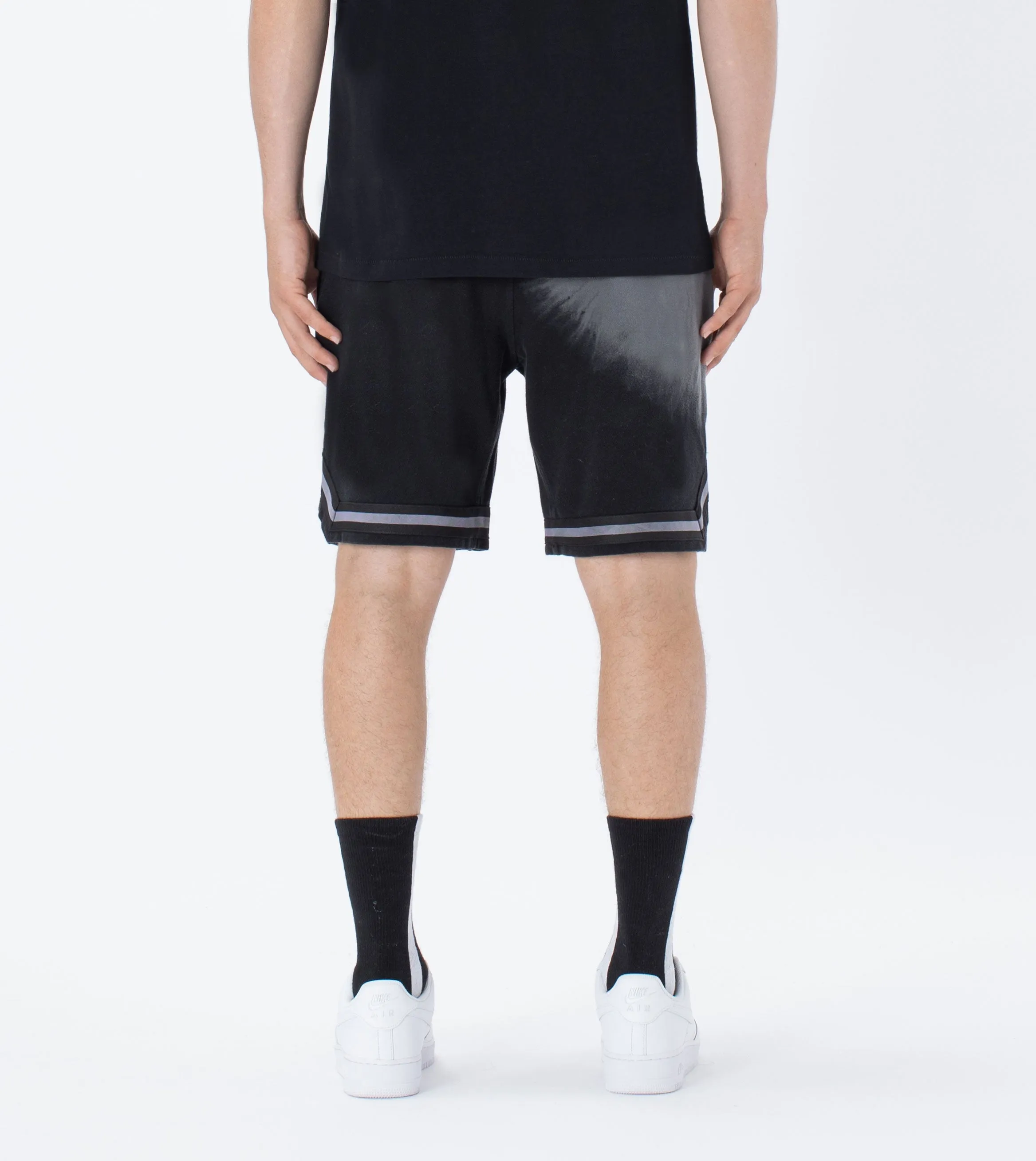 Spill Pique Basketball Short GD Black