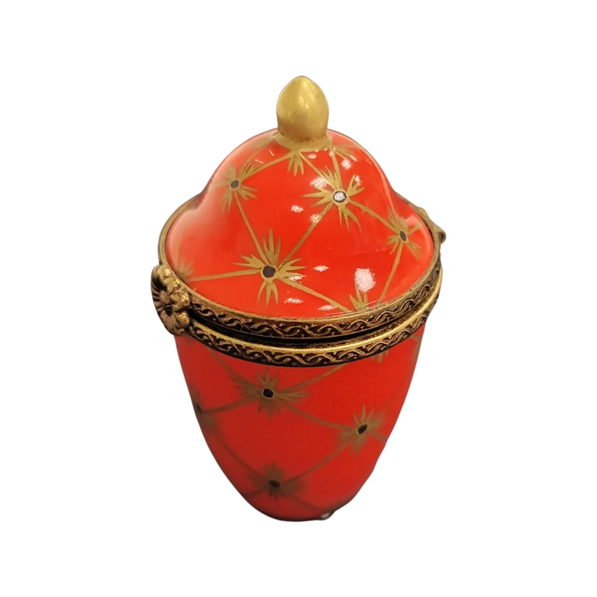 Tall Red Canister Urn - 2.25"