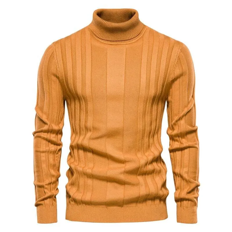 The Xavier Slim Fit Pullover Turtleneck - Multiple Colors