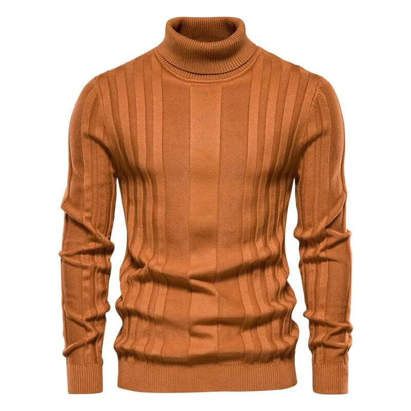 The Xavier Slim Fit Pullover Turtleneck - Multiple Colors