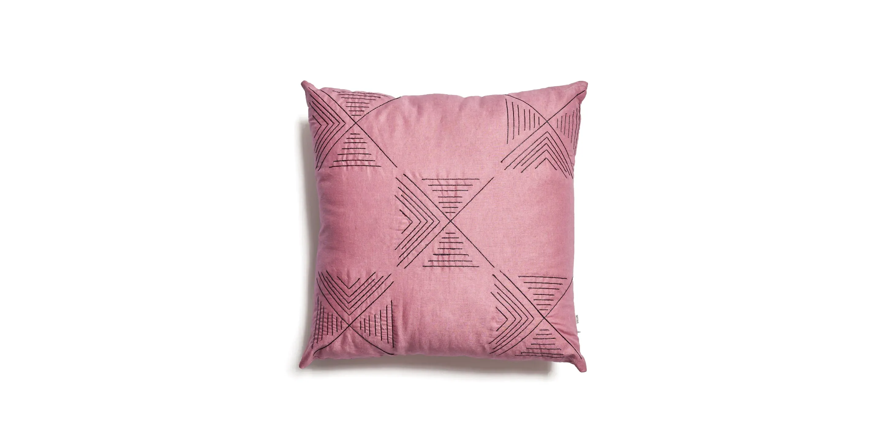 Tide Embroidered Cushion