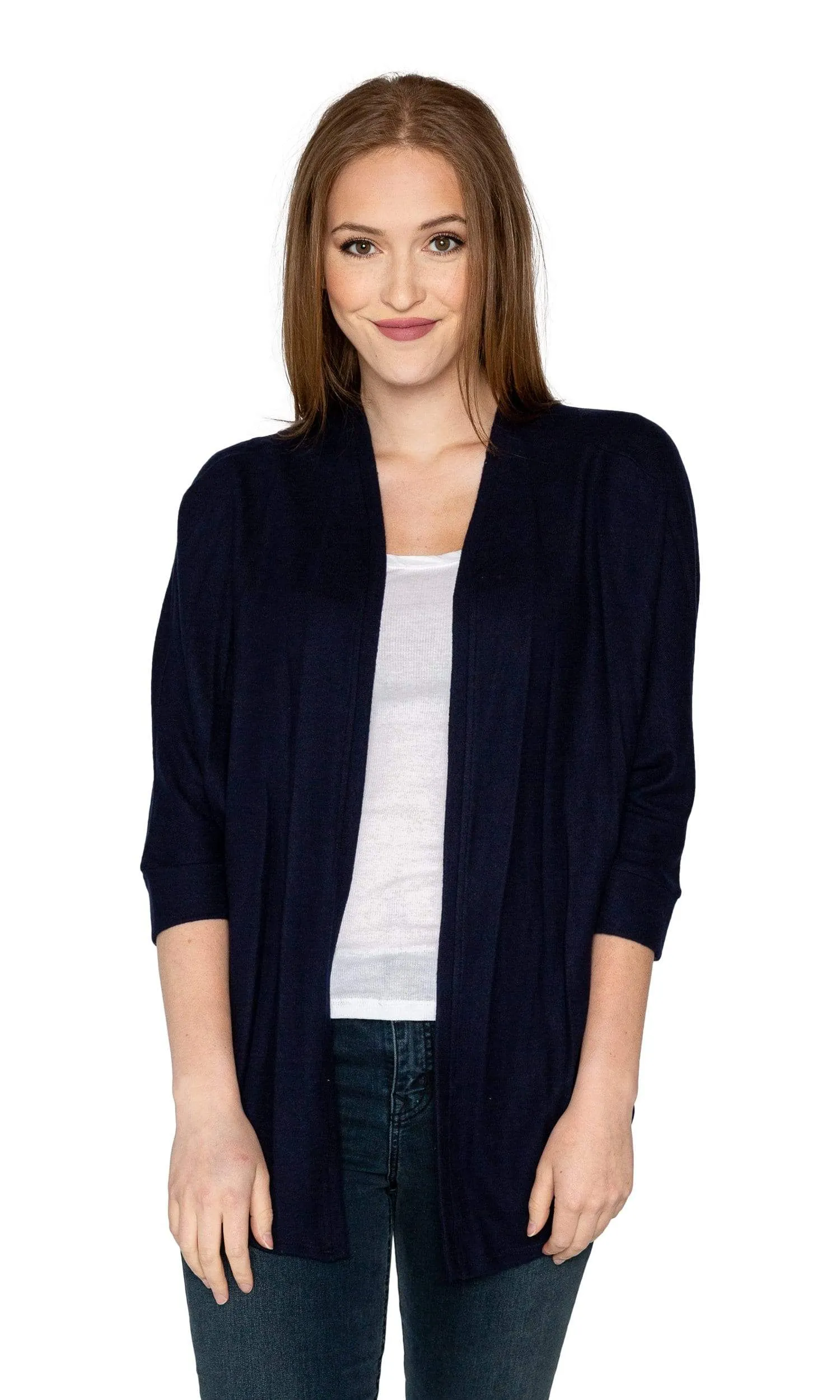 Velvet by Graham & Spencer Cobra Cozy Jersey Dolman Cardigan